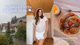 ВСТАЮ В 5 УТРА КАЖДЫЙ ДЕНЬ🌱✨