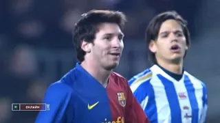 Lionel Messi vs Deportivo La Coruna (H) 08-09