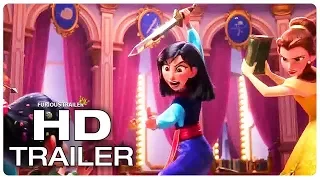 WRECK IT RALPH 2 Vanellope Vs Disney Princesses Trailer in 4K HD NEW 2018 Disney Animated Movie HD