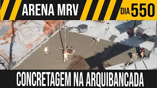 ARENA MRV | 5/8 CONCRETO NO PISO DA ARQUIBANCADA | 22/10/2021