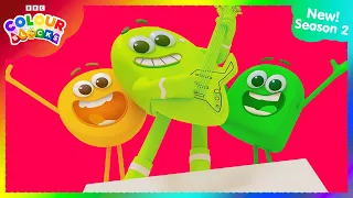 Lime | FULL EPISODE - S2 E9 | Kids Learn Colours | Colourblocks