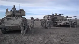 Harlem Shake (In the US Army Style) - The M2 Bradley armoured vehicle and the M1 Abrams tank