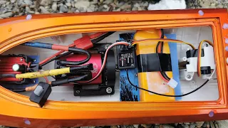 FT009 RC Boat revived | Brushless | crazy fast!