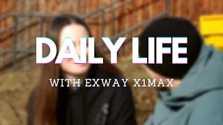 DAILY LIFE WITH EXWAY X1 MAX | USING E-BOARD IN REAL LIFE | SHORT CINEMATIC