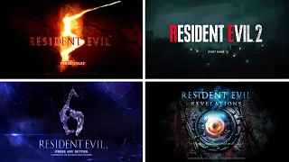 All RESIDENT EVIL Title Voices (1996-2021)