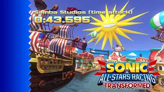 Sonic & All-Stars Racing Transformed (PC) // Samba Studios (time attack) - 0:43.595