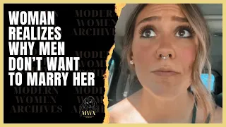 Woman Hits The Wall And Realizes Men Don't Want To Marry Her. She Can't Find A Man To Commit