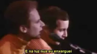 Simon Garfunkel Sound Of Silence Legenda em português