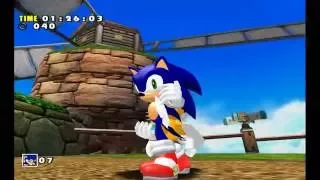 Sonic Adventure DX TAS w/ Cheats - Windy Valley Quick Run