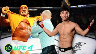 UFC4 Doo Ho Choi vs Hulk Hogan EA Sports UFC 4 PS5