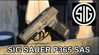 Sig Sauer P365 SAS vs Sig Sauer P365 / Best Concealed Carry Micro Compact 9MM Pistol?