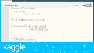 Kaggle Live-Coding: Mapping fair trade chocolate with geopandas | Kaggle