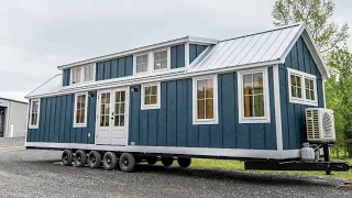 Absolutely Gorgeous Half Bunkhouse 100th Handcrafted Tiny Home by Timbercraft Tiny Homes