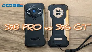 Doogee S96 GT vs Doogee S98 Pro / Rugged Phones