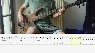 Måneskin - I WANNA BE YOUR SLAVE | Bass Cover + (Playalong-)Tab