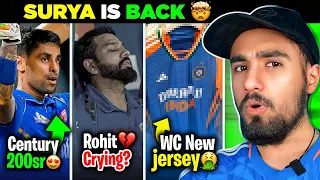 SURYA ki CENTURY ne SILENCE kardia 😍 | Rohit Sharma sad 😕 | MI vs SRH