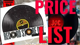 Record Store Day 2024 Price List / Vinyl Community /