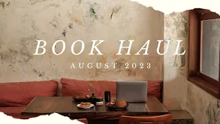 Book Haul August 2023