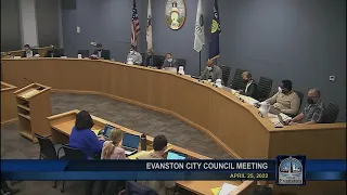 Evanston City Council Meeting 4-25-2022