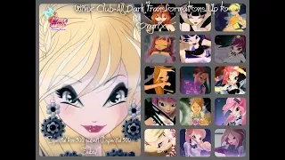 Winx Club-All Dark Transformations Up to Onyrix | Special for 300 Subs!!