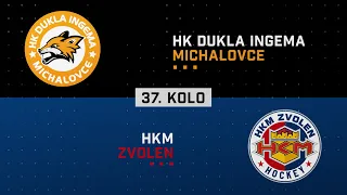 37.kolo HK Dukla INGEMA Michalovce - HKM Zvolen HIGHLIGHTS