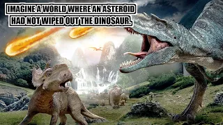 What if, 65M years ago, the asteroid didn't hit Earth and the dinosaur extinction didn't happen?