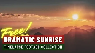 Sunrise Timelapse Collection | Free Stock Footages B-rolls No Copyright Video Download [HD]