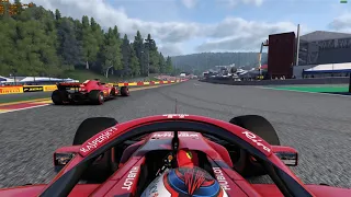 F1 2018 | Belgian GP perfect start Onboard KIMI