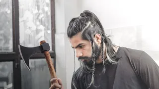 Hairstyle Tutorial (Samurai VS Viking) - Viking Hairstyle | Samurai Hairstyle