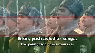 National Anthem of Uzbekistan - "Oʻzbekiston Respublikasining Davlat Madhiyasi"