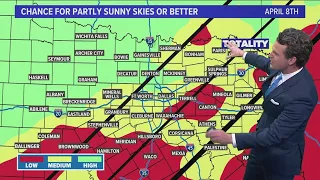 DFW Weather: Eclipse forecast still looks cloudy, latest timeline for rain chances