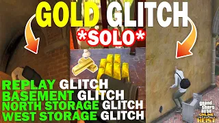 SOLO WEST STORAGE GLITCH, BASEMENT GLITCH, NORTH STORAGE GLITCH AND REPLAY GLITCH in Cayo Perico