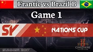 Nations Cup LB Final | CN Frantic vs Brazil B | G1