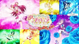 [1080p] Yes! Precure 5 GoGo! & Milky Rose Group Presentation {Ver. Healin' Good Precure Movie}