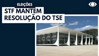 STF mantém resolução do TSE de combate a fakenews.