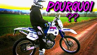 POURQUOI J'AI CHOISI LA DR 350 👍 (Enduro, Prix, Assurance, Entretien, Permis A2, Fiabilité, Poids)