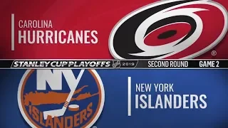Каролина Харрикейнз и Нью-Йорк Айлендерс | Кубок Стенли 2019 | Апр 28 Игра 2 | 1/4 финала | Обзор
