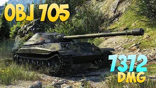 Obj 705 - 3 Frags 7.3K Damage - In a beautiful city! - World Of Tanks