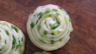 If You Have Flour and Spring Onion, Try These Two Delicious Recipes! No Yeast No Oven