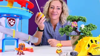 Spannende Abenteuer mit der Paw Patrol - Spielzeugvideo mit Nicole - 4 Folgen am Stück