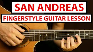 GTA San Andreas | Fingerstyle Guitar Lesson (Tutorial) How to Play Fingerstyle