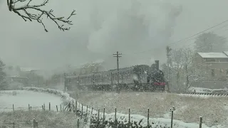 K.W.V.R Spring gala 'Snowstorm' for 1054 coal tank  Day 1 09/03/2023