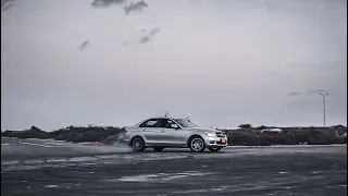 Practicing Donuts for the first time | Drifting| Karachi track | c200 kompressor