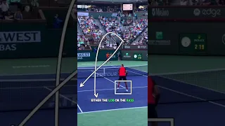 Reading your opponent at the net