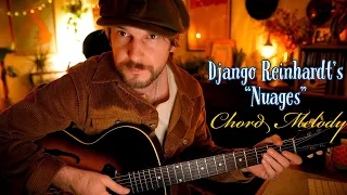 Django Reinhardt's "Nuages" - Chord Melody for solo jazz guitar. Happy Birthday Django!