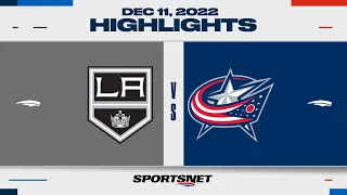 NHL Highlights | Kings vs. Blue Jackets - December 11, 2022