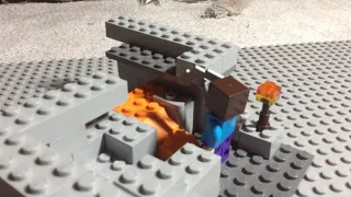 lego minecraft:Noob VS Pro