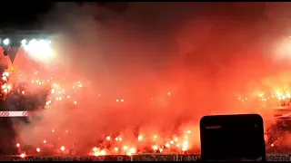 PSG NANTES 3 - 1 TRIBUNE AUTEUIL - FUMIS - 30 ANS - PARC DES PRINCES