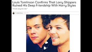 Larries destroyed Harry & Louis' Friendship