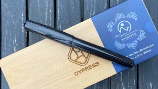 Перьевая ручка Cypress Carbon Black - ручка из углеволокна